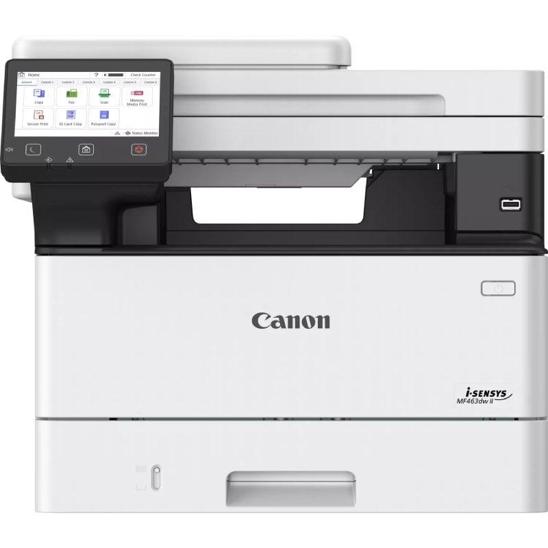 Multifunción Láser Monocromo Canon i-SENSYS MF463DW II WiFi/ Dúplex/ Blanca