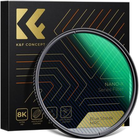 K&amp;F Concept Blue Streak Filter Nano X 77mm.