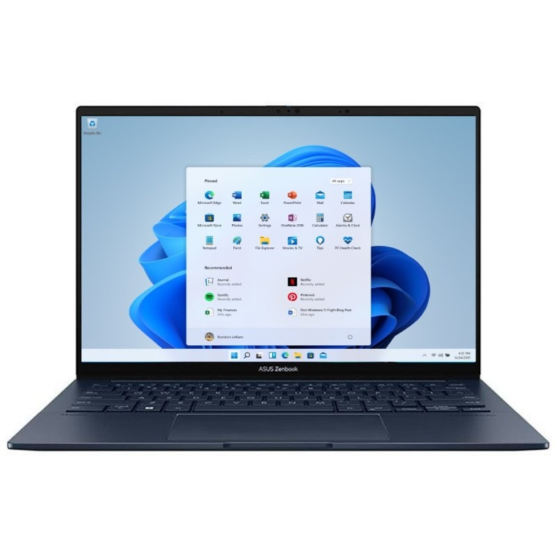 Portátil Asus ZenBook 14 OLED UX3405CA-QD1312W Intel Core Ultra 7-255H/ 16GB/ 1TB SSD/ 14'/ Win11