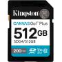Kingston 512GB SDXC Canvas Go Plus GEN4