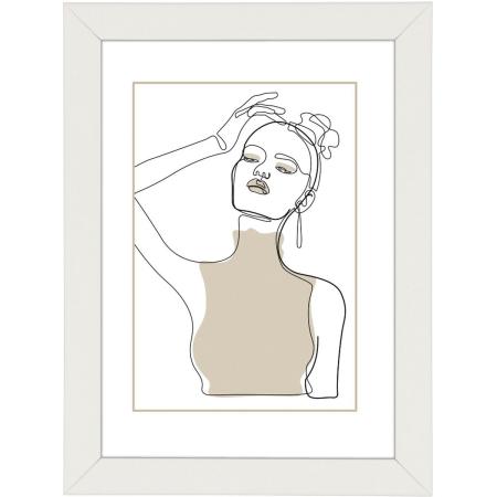 Hama Wooden Frame Kopenhagen White 13 X 18 cm