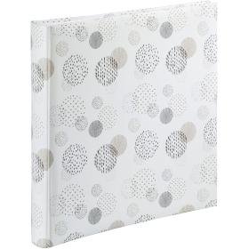 Hama Album XL Graphic 30x30 cm 80 White Pagina&amp;#039;s Dots