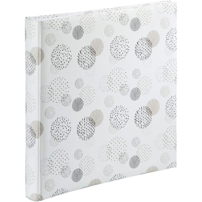 Hama Album XL Graphic 30x30 cm 80 White Pagina&amp;#039;s Dots