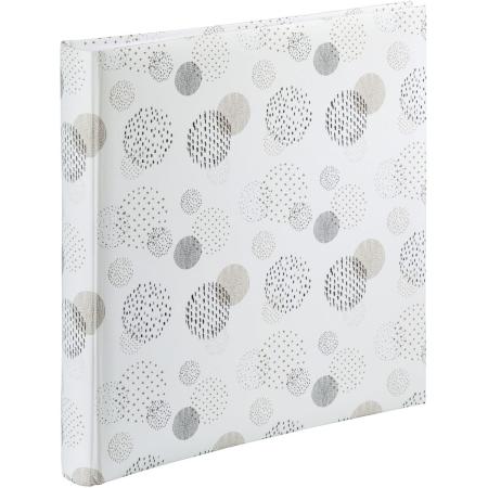 Hama Album XL Graphic 30x30 cm 80 White Pagina&amp;#039;s Dots