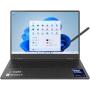 Portátil Convertible LG Gram Pro 16T90TP-K.AD88B Intel Core Ultra 7-255H/ 32GB/ 1TB SSD/ 16' Táctil/ Win11