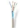 Nedis Network Cable CAT5e F/UTP SOLID-100M Grey
