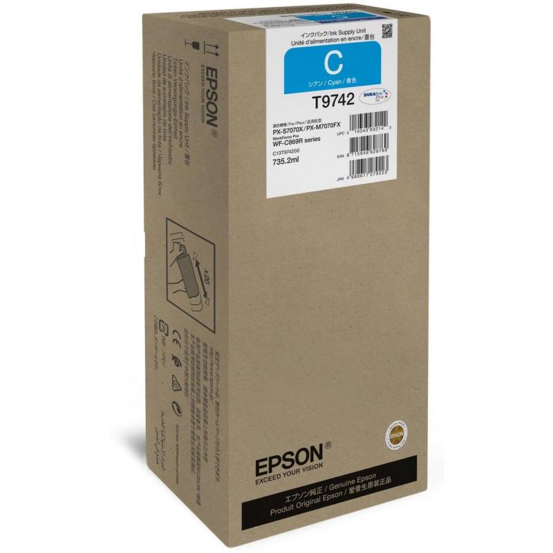 Epson WF Pro WF-C869R Cyan XXL Ink