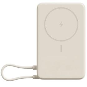 Powerbank 10000mAh Xiaomi Magnetic Power Bank 10000/ Wireless/ Beige