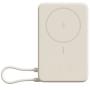 Powerbank 10000mAh Xiaomi Magnetic Power Bank 10000/ Wireless/ Beige