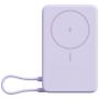 Powerbank 10000mAh Xiaomi Magnetic Power Bank 10000/ Wireless/ Púrpura