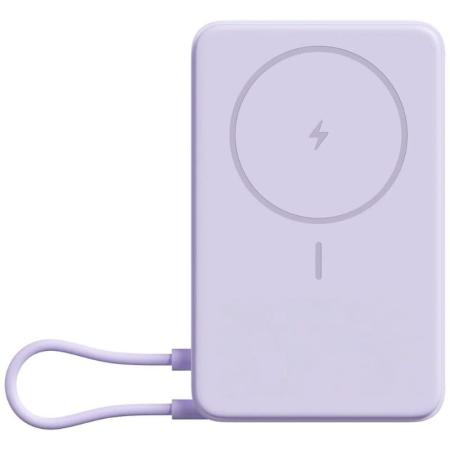 Powerbank 10000mAh Xiaomi Magnetic Power Bank 10000/ Wireless/ Púrpura