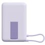 Powerbank 10000mAh Xiaomi Magnetic Power Bank 10000/ Wireless/ Púrpura
