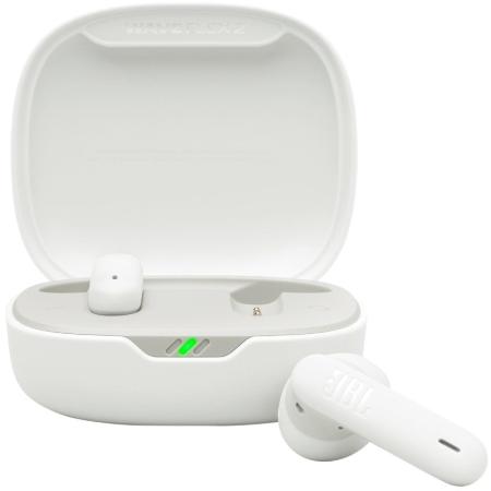 Auriculares Bluetooth JBL Wave Flex 2 con estuche de carga/ Autonomía 10h/ Blancos