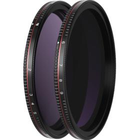 Freewell Hard Stop Variable ND (Threaded) 2-5 Stop 6-9 Stop All Day Kit 82mm