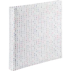 Hama Album XL Graphic 30x30 cm 80 White Pagina&amp;#039;s Stripes