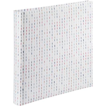 Hama Album XL Graphic 30x30 cm 80 White Pagina&amp;#039;s Stripes