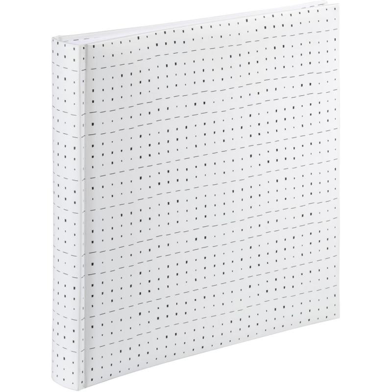Hama Album XL Graphic 30x30 cm 80 White Pagina&amp;#039;s Squares