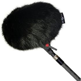 Radius Windcover For Rycote WS9 Windshield Black Fur