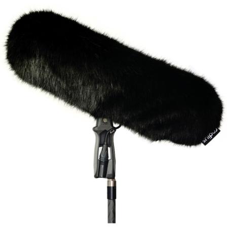 Radius Windcover For Rycote WS4 Windshield Black Fur