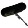 Radius Windcover For Rycote WS4 Windshield Black Fur