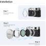 Freewell Fuji X100 Series Filter Kit w/ Lens Hood(Silver)