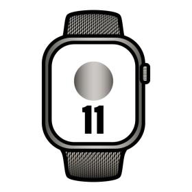 Apple Watch Series 11/ GPS / Cellular/ 46mm/ Titanio Natural/ Correa Milanese Natural S/M