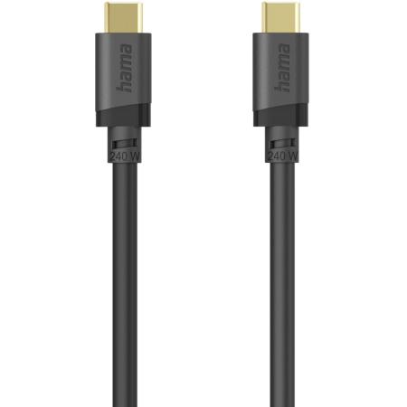 Hama USB-C-Cable USB 3.2 GEN1 5 GBIT/s 240 W 1.5 M