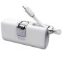 Powerbank 5000mAh Trust Pacto 26105/ 18W/ Blanca