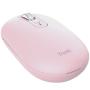 Ratón Inalámbrico Trust Seron 26206/ Batería recargable/ Hasta 3200 DPI/ Rosa
