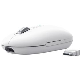 Ratón Inalámbrico Trust Seron 26019/ Batería recargable/ Hasta 3200 DPI/ Blanco
