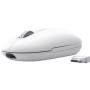 Ratón Inalámbrico Trust Seron 26019/ Batería recargable/ Hasta 3200 DPI/ Blanco