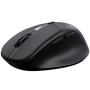 Ratón Ergonómico Inalámbrico Trust Zevo 25991/ Batería recargable/ Hasta 4000 DPI/ Negro