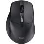 Ratón Ergonómico Inalámbrico Trust Zevo 25991/ Batería recargable/ Hasta 4000 DPI/ Negro