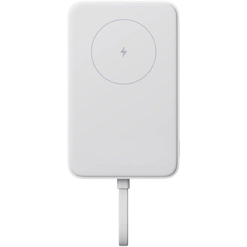 Powerbank 10000mAh Xiaomi 33W Magnetic Power Bank 10000 (Integrated Cable)/ Wireless/ Blanca