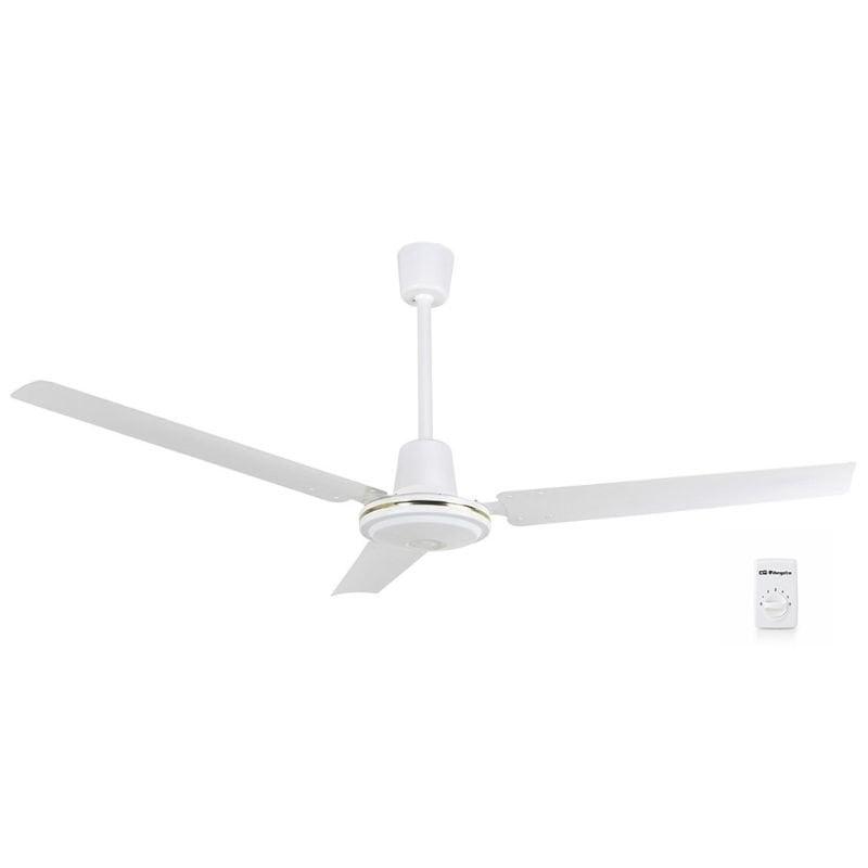 Ventilador de Techo Orbegozo CF 86140/ 70W/ 3 Aspas 140cm/ 5 velocidades
