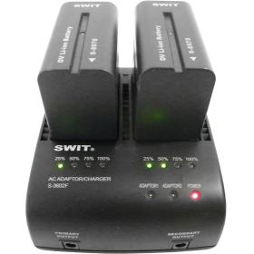 SWIT S-3602F S-3602F| 2x2A DV Charger Compatible To Sony NP-F Series