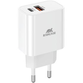 RIVACASE PS4102 W00 EU Wall Charger PD20W + QC3.0 - White