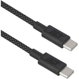 ACT USB 2.0 60W Charging/Data Cable USB-C To USB-C Black 2 Meters