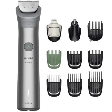 Cortapelos All-In-One Trimmer Philips Series 5000 MG5921/15/ con Batería/ 10 Accesorios