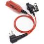 On Set Headsets Shorty Chest Pack For Kenwood 2-PIN (Red Dragon)