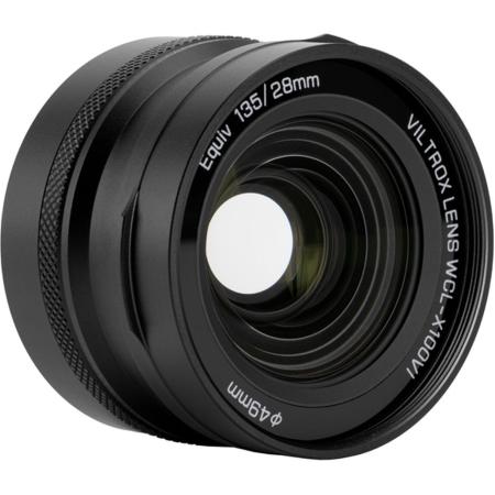 Viltrox WCL X100VI Wide Angle Conversion Lens For Fuji X100VI Black