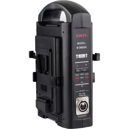 SWIT S-3822S S-3822S | 2CHX3A Fast Simultaneous Charger Adaptor Out V-Mount