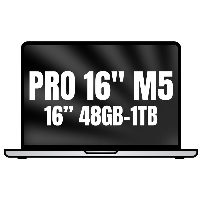 Apple Macbook Pro 16'/ M5 Pro 18-Core CPU/ 48GB/ 1TB SSD/ 20-Core GPU/ Plata