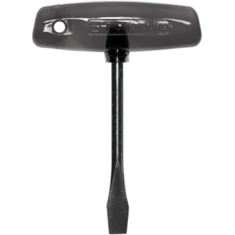 Filmsticks T-Handle Slotted Screwdriver In Black Coloured Handle