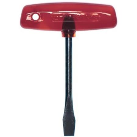 Filmsticks T-Handle Slotted Screwdriver In Red Coloured Handle