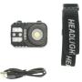 Filmsticks Head Torch w/ Headband Strap Rechargeable w/ Cable Provided