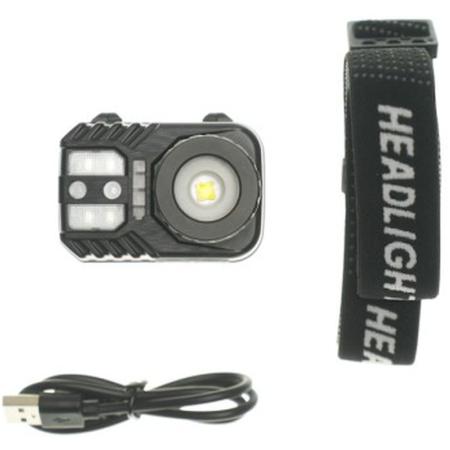 Filmsticks Head Torch w/ Headband Strap Rechargeable w/ Cable Provided