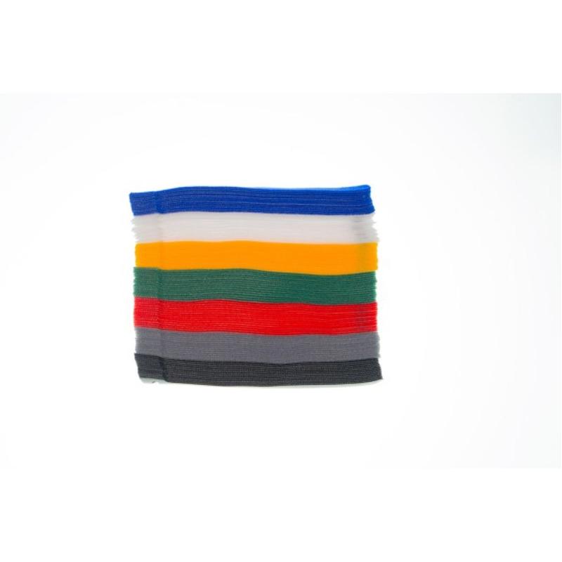 Filmsticks Hook&amp;amp;Loop Ties Size 12x200mm 105pcs In A Pack 7 Colours