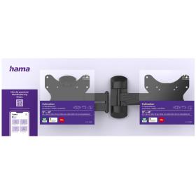 Hama TV Wall Bracket Test Module Fullmotion Duo 100 X 40 cm