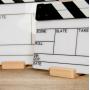 Filmsticks Wooden Stand Holder For Smart Phones And ClapperBoard